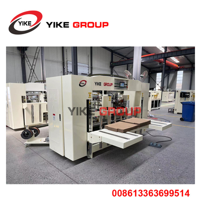 YK-2000 Máquina de costura semiautomática de doble pieza de caja de cartón hecha por el Grupo Yike